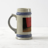 Quigley the Doorcat Stein Bierpul (Links)