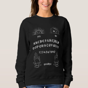 Quija bord wiccan gotische heks paranormale heks trui