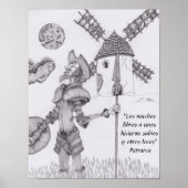 Quijote de la Mancha Poster (Voorkant)