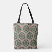 Quild patroonontwerp - Patchwerkpatroonontwerp Tote Bag (Achterkant)