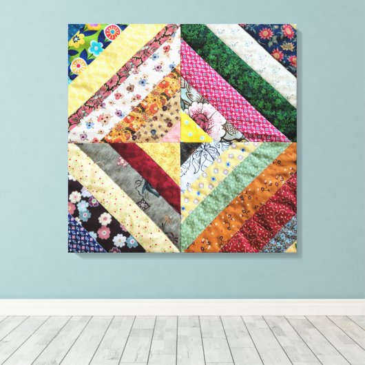 Quiled Print Pattern (Insitu (Houten vloer))