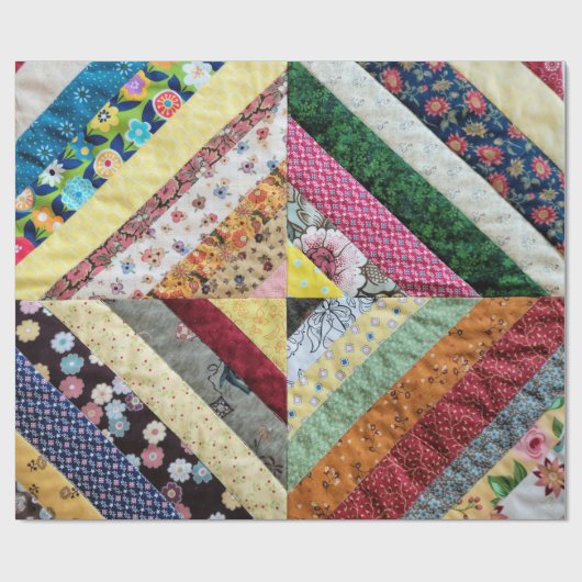 Quiled Print Pattern Cadeaupapier (Vlak)