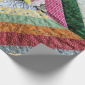 Quiled Print Pattern Cadeaupapier (Hoek)