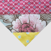 Quiled Print Pattern Tissuepapier (Detail)