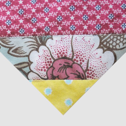 Quiled Print Pattern Tissuepapier (Detail)