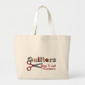 Quilinghoeken Grote Tote Bag (Voorkant)