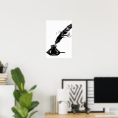 Quill en Ink Fles Poster (Thuiskantoor)