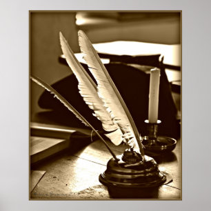 Quill en Ink Poster