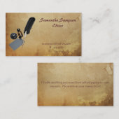 Quill en Ink Visitekaartje (Voorkant / Achterkant)