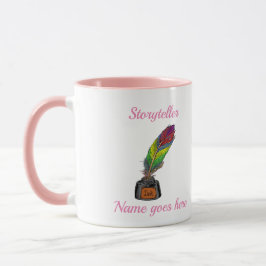 Quill en inktpot mok