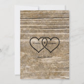 Quill en inkwell kaart (Achterkant)