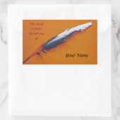 Quill library sticker bord schrijven (Tas)