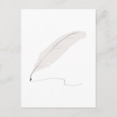 Quill Pen Briefkaart (Voorkant)