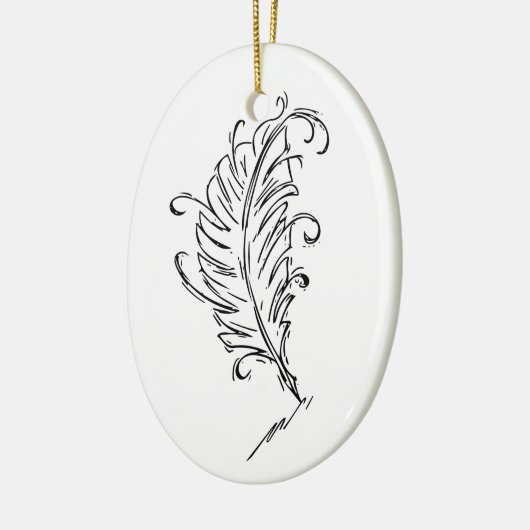 Quill Pen Ornament (Links)