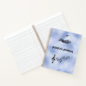 "Quill Pen" ouderwetse stijl hardcover Journal Notitieboek (Binnen)