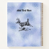 "Quill Pen" ouderwetse stijl hardcover Journal Notitieboek (Achterkant)