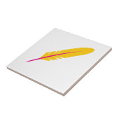 Quill Tile Tegeltje (Zijkant)