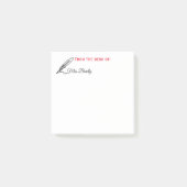 Quill - Van het bureau van Douane Post-it® Notes (Voorkant)