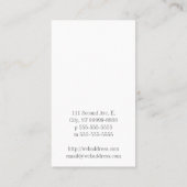 Quill Visitekaartje (Achterkant)