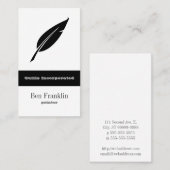 Quill Visitekaartje (Voorkant / Achterkant)