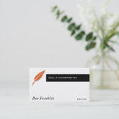 Quill Visitekaartje (Staand voorkant)