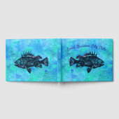 Quillback Rockfish op blauw - Gastenboek (Volledig)