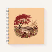 Quilling effect Countryside in Autumn Notitieboek (Voorkant)