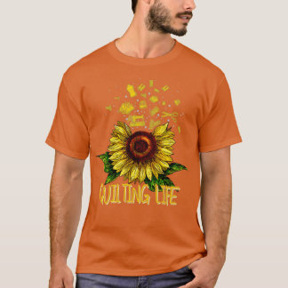 Quilling Life Love Sun Flower T-shirt