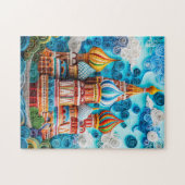 Quilling Onion Domes in Moskou Legpuzzel (Horizontaal)