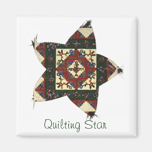 Quilling Star Magnet (Voorkant)