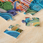 Quilling Uienkoepels in Moskou Legpuzzel (Zijkant)