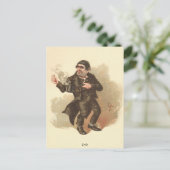 Quilp by Kyd van Dickens' The Old Curiosity Shop Briefkaart (Staand voorkant)