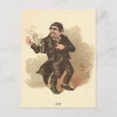 Quilp by Kyd van Dickens' The Old Curiosity Shop Briefkaart (Voorkant)