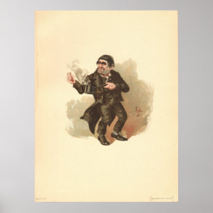 Quilp by Kyd van Dickens' The Old Curiosity Shop Poster