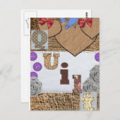 Quilproducten Briefkaart (Voorkant / Achterkant)