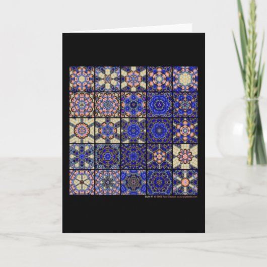 Quilt #1 kaart (Voorkant)