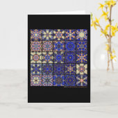 Quilt #1 kaart (Gele Bloem)