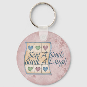 Quilt a Laugh Sleutelhanger