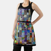 QUILT All-Over Print Apron Schort (Insitu)