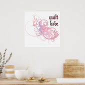 Quilt Babe Poster (Keuken)