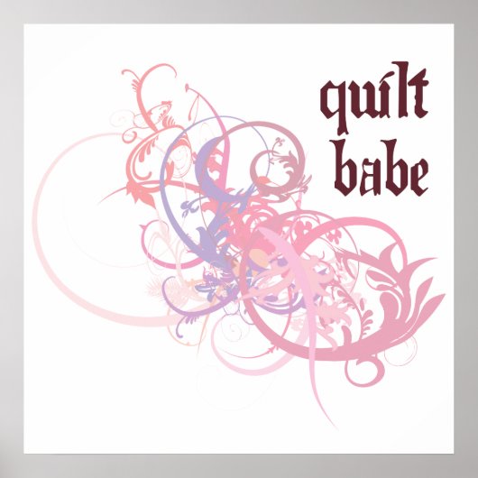 Quilt Babe Poster (Voorkant)