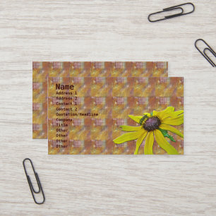 Quilt, Bee en Black Eyed Susan Visitekaartje