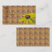 Quilt, Bee en Black Eyed Susan Visitekaartje (Voorkant / Achterkant)