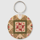 Quilt Block 8 Sleutelhanger (Voorkant)