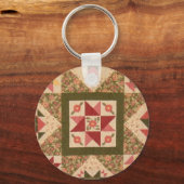 Quilt Block 8 Sleutelhanger (Voorkant)