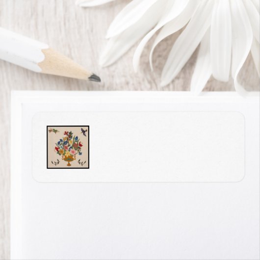 Quilt Block F Return Address Label (Insitu)