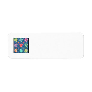 Quilt Block K Return Address Label