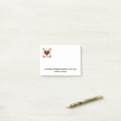 Quilt Block Post-it Note C (Op bureau)