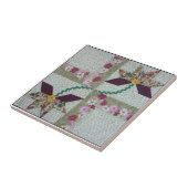 Quilt Block Tile Tegeltje (Zijkant)