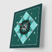 Quilt Block Vierkante Klok (Hoek)